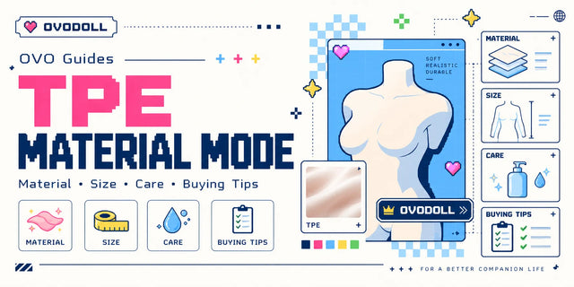 OVODOLL TPE Sex Doll Guide featured image for material, size, care and buying tips