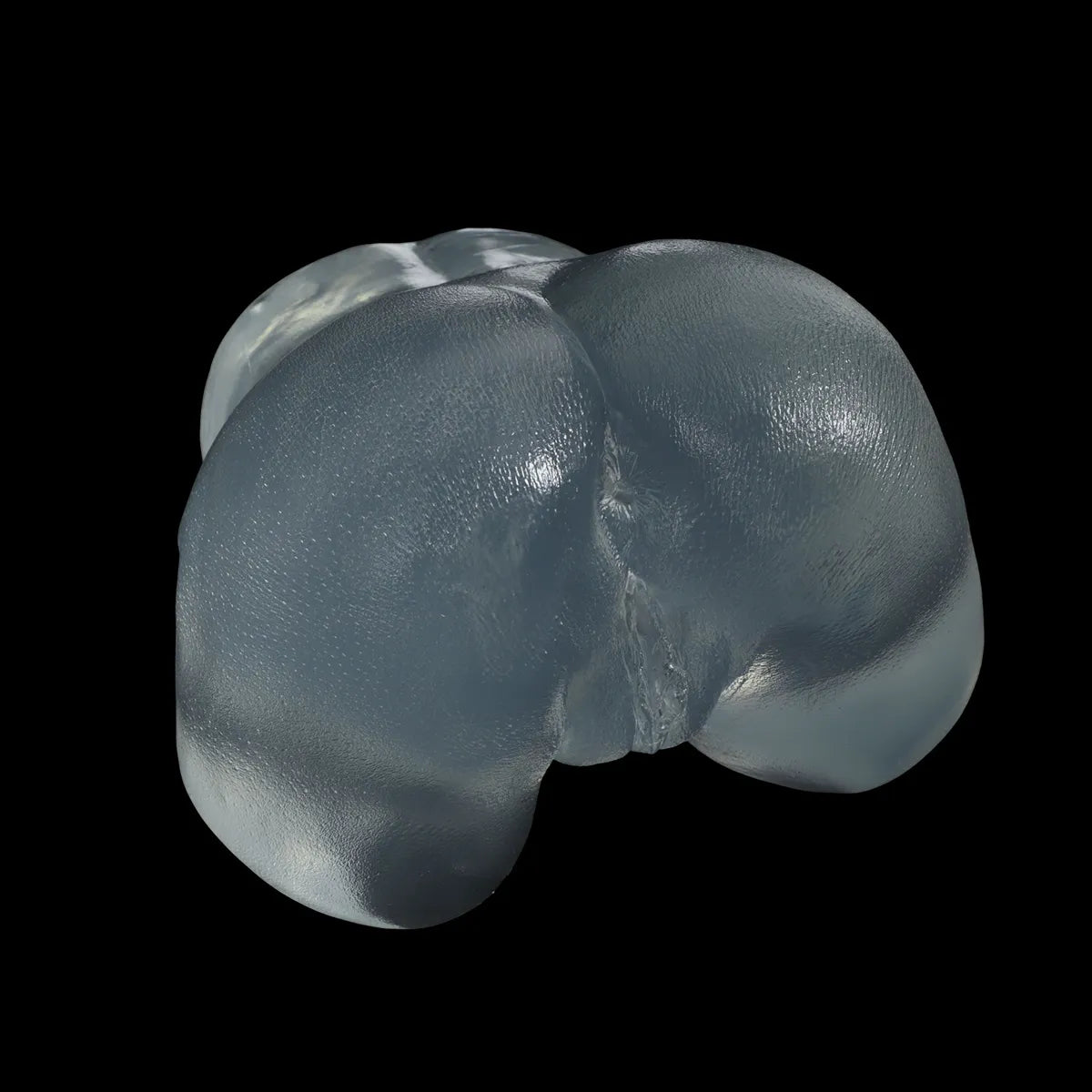 Crystal Transparent TPE Butt Doll