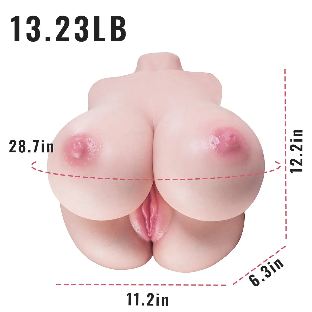 Serena Voluptuous Torso Sex Doll - product view 11