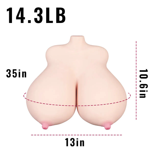 Daphne XL Busty Curvy Torso Sex Doll - product view 7