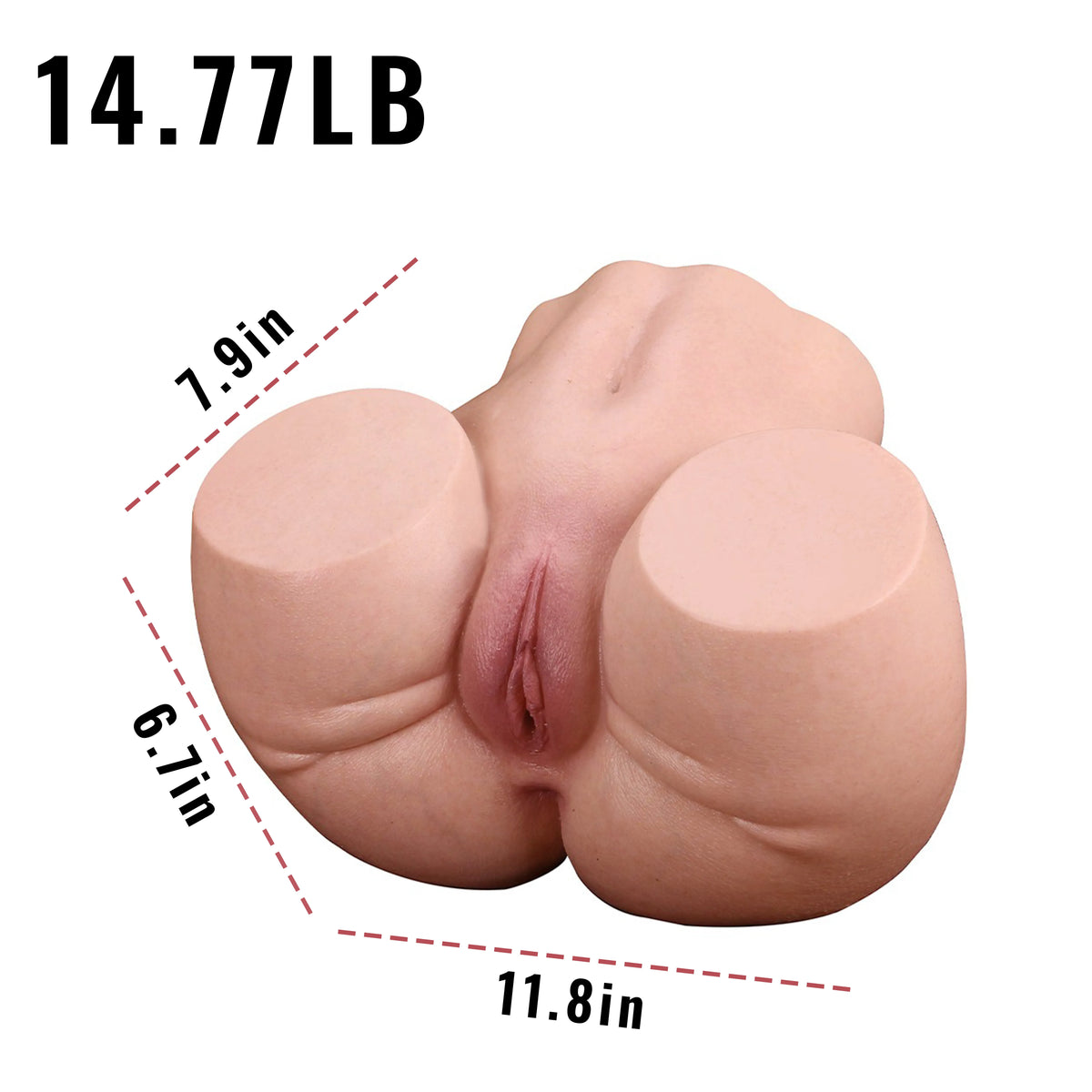 Sienna Voluptuous Silicone Hip & Butt Sex Doll - product view 12